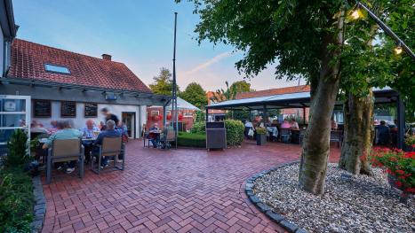 View of the beergarden
