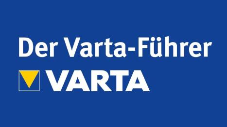 Photo shows the logo of the Varta Guide.
