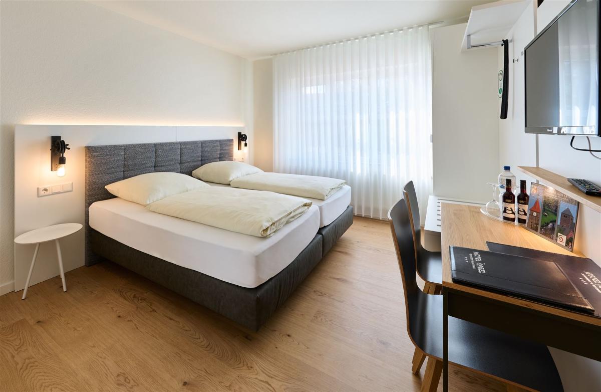 View of a standard double room