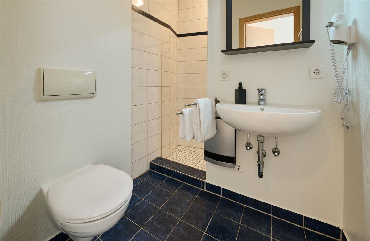 View of the bathroom in a standard double room