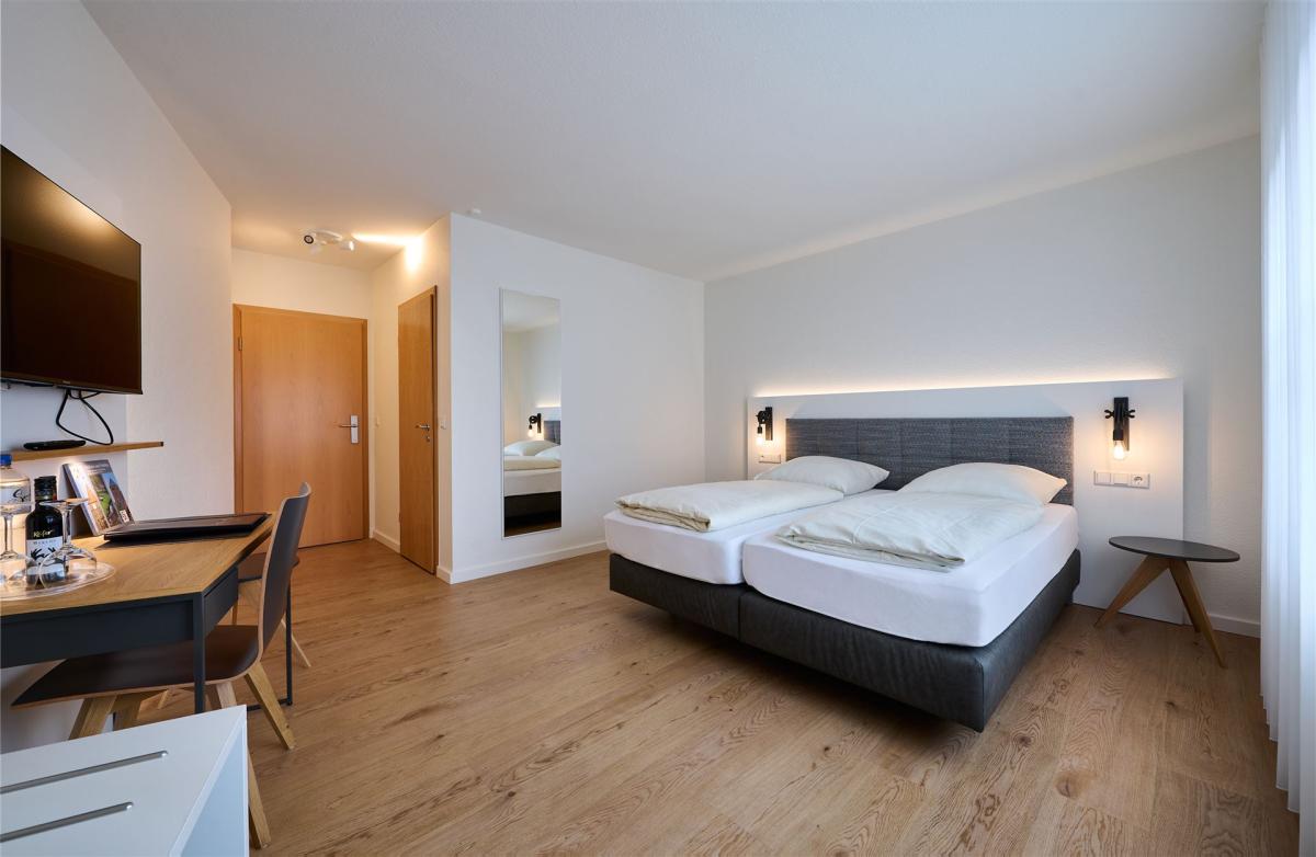 View of a standard double room