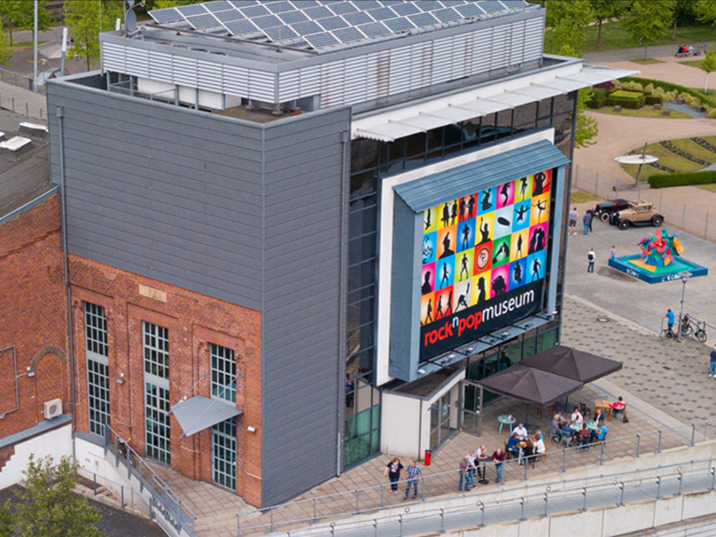Photo of the Rock & Pop Museum in Gronau.